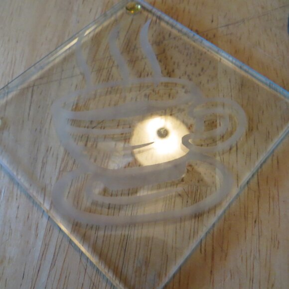 Vintage Albert E. Price Mallard Duck Wood Coaster Set w/Bonus Glass Coasters - Picture 4 of 4